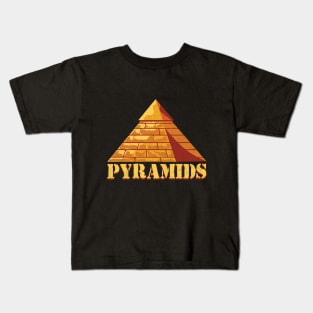 Pyramids Of Egypt Kids T-Shirt